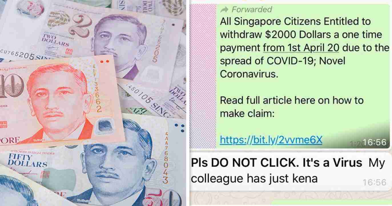 S$1.4 million cheated in 394 Covid-19 scams so far in 2020