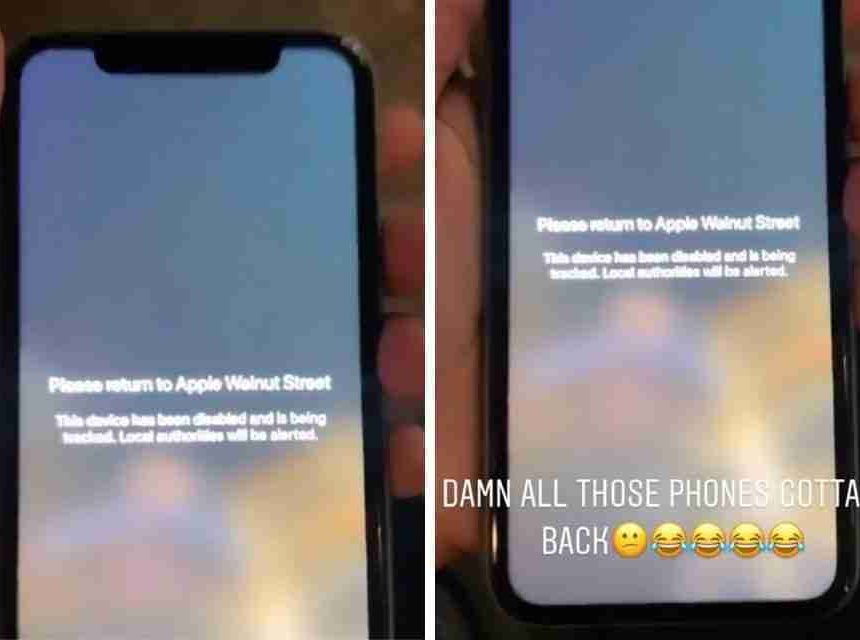 How Apple blocks iPhones stolen from its stores
