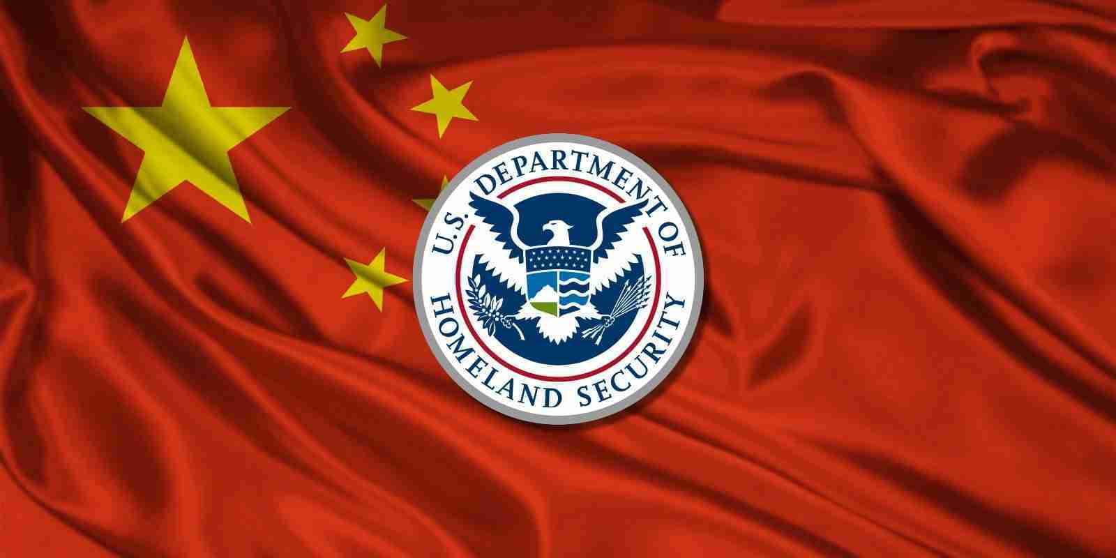 DHS Warns Of Data Theft Risk When Using Chinese Products