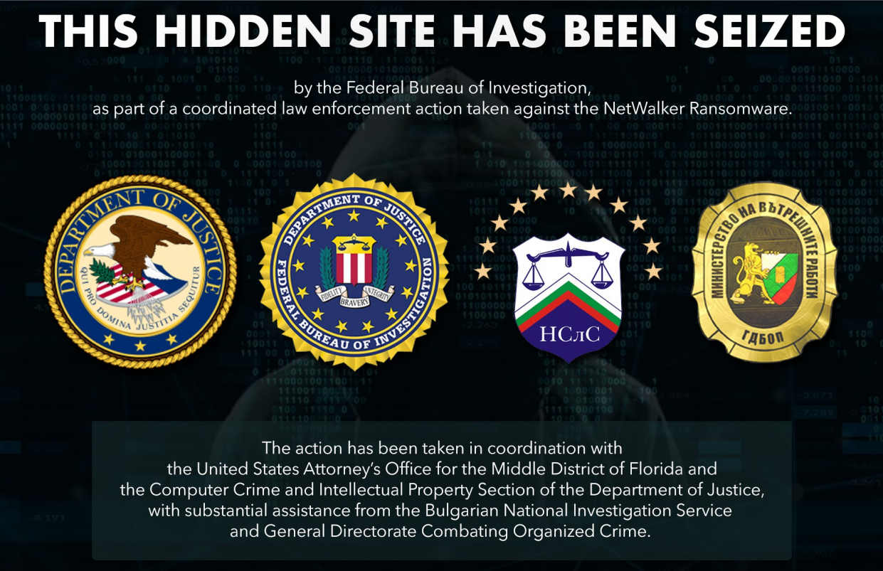 US Charges NetWalker Ransomware Affiliate, Seizes Ransom Payments