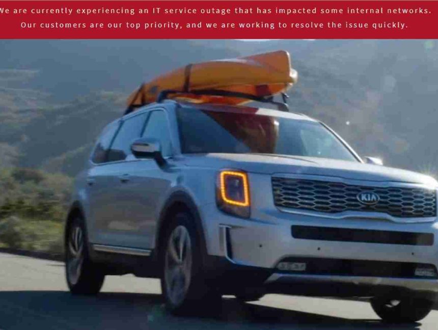 Kia Motors America Experiences Massive IT Outage Across The US