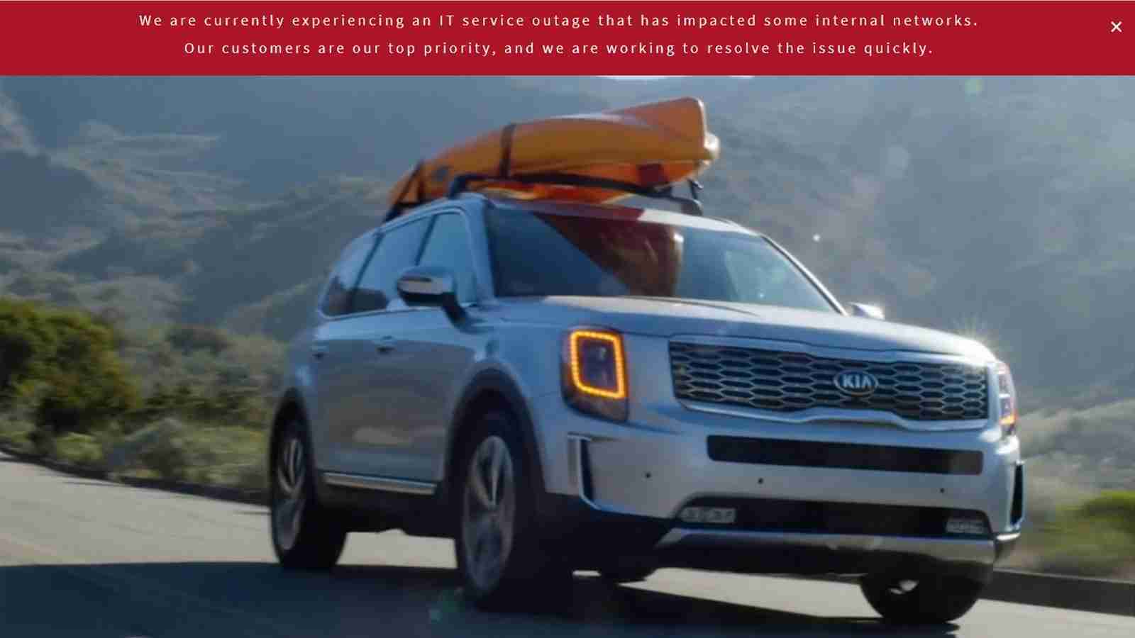 Kia Motors America Experiences Massive IT Outage Across The US