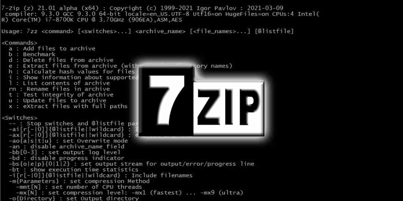 7-Zip 23.01 download the last version for mac