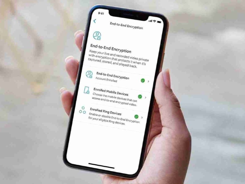 Amazon starts rolling out Ring end-to-end encryption globally