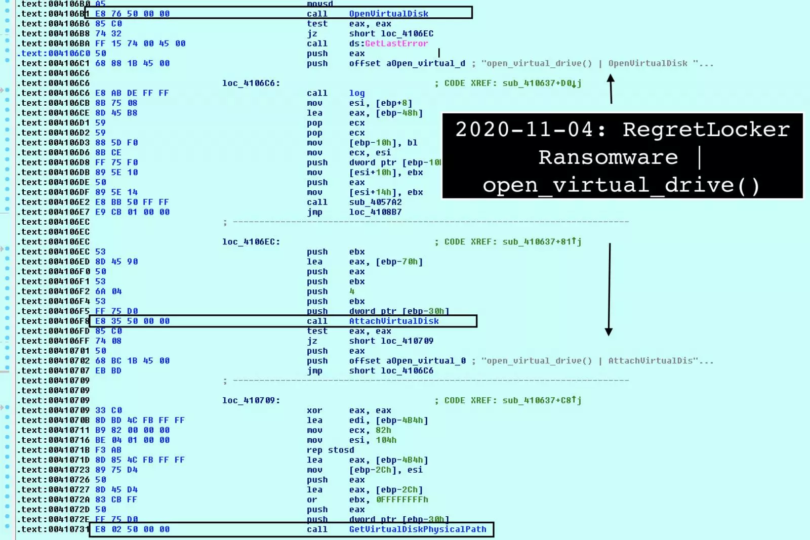 Mounting a VHD file