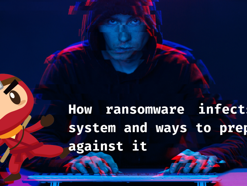 How ransomware infects a system and ways to prepare against it