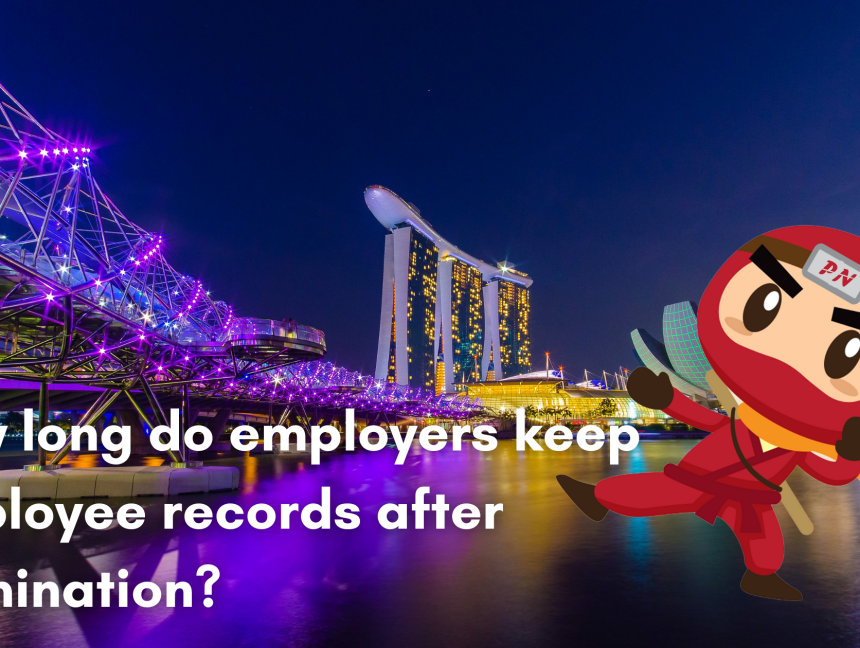 How long do employers keep employee records after termination?