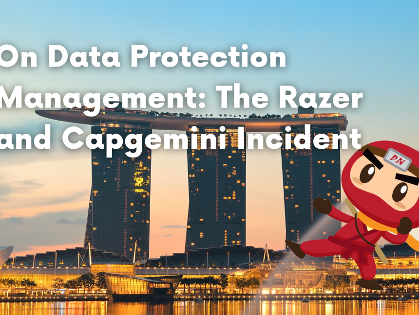 On Data Protection Management: The Razer and Capgemini Incident