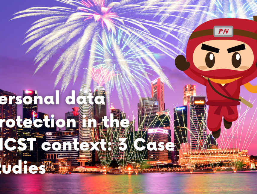 Personal data protection in the MCST context: 3 Case studies