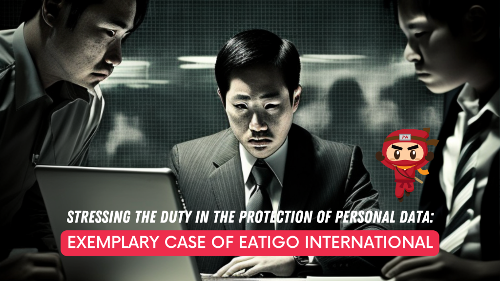 duty in the protection of personal data
