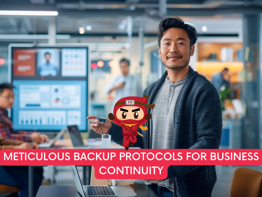 Meticulous Backup Protocols for Business Continuity